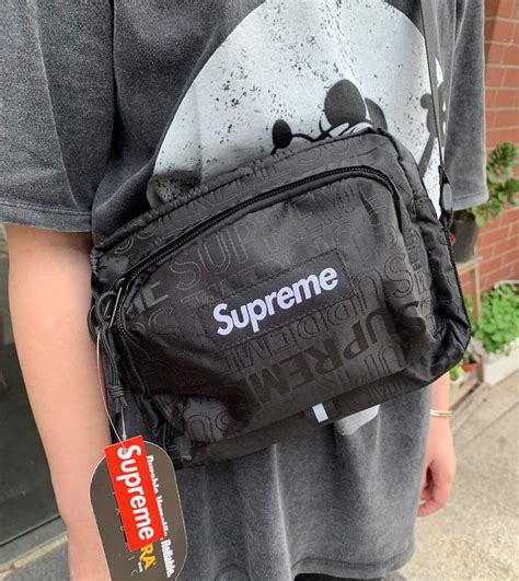 supreme shoulder bag fake vs real|are supreme purses genuine.